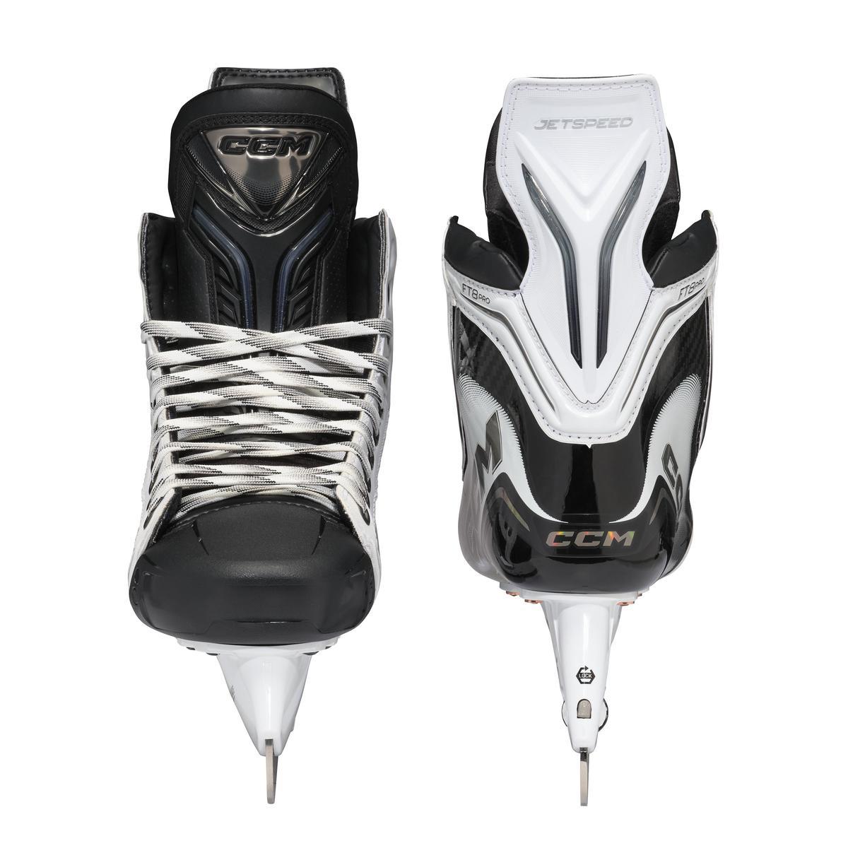 CCM S25 JETSPEED FT8 PRO SENIOR PLAYER SKATE - WHITE